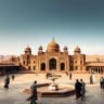 What role did Sufi saints play in the establishment of Fatehpur Sikri